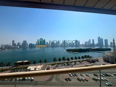 تكيف مجانا اطلالة بحرية 4BHK باركينج جيم ومسبح غرفة خادمه