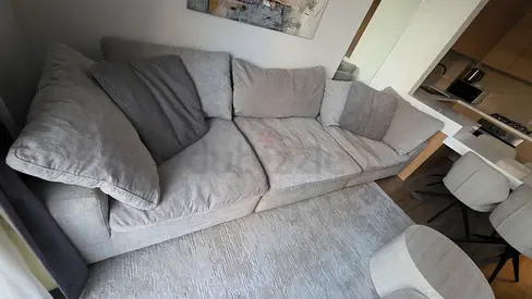 3_ piece's Modular Pan Home pianca Sofa feather 🪶 filled