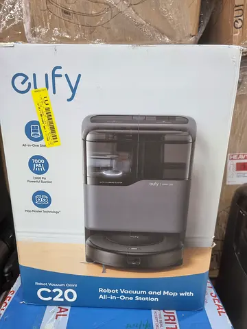 Cliffy C20 Robot Vacuum & Mop (Self-emptying Base) - New in Box