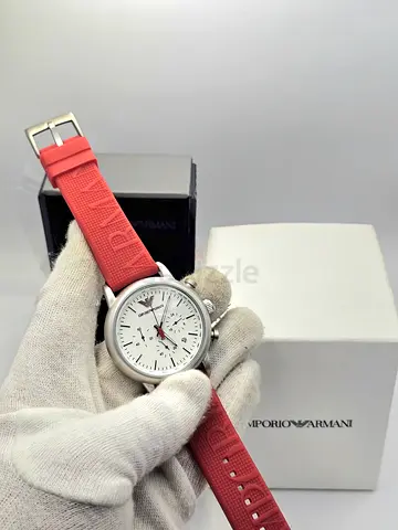 armani mens stopwatch