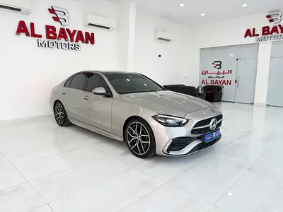 مرسيدس بنز C200 ذهبي / زعفراني 2023 (خليجي)