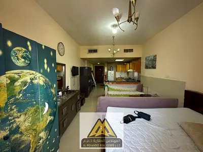 A fantastic opportunity to rent a very spacious studio apartment in Al Nuaimiya Tower C, one of the finest residential towers in Al Nuaimiya 1, Ajman.