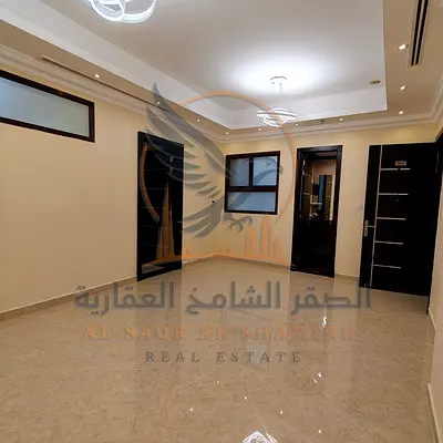 For annual rent in Ajman A three-bedroom apartment with a living room in Al Rawda 3 featuring a spacious layout elegant design and a prime location