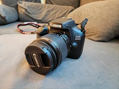 Canon EOS 4000D DSLR with 18-55mm Lens - Good Condition