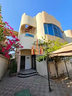 Near beach semi furnished like new 4 bedroom villa hall Majlis parking All master room balcony 100k