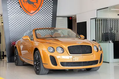 Bentley Continental GT Supersports Convertible | 2011 | GCC | W12 6.0L Twin turbo 620HP