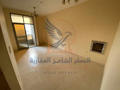 One bedroom and living room with an open view, central air conditioning in Al Nuaimiya