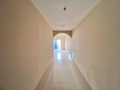 1BR in Al Rawda 2, spacious unit, central AC, free maintenance, near Sheikh Ammar Road.