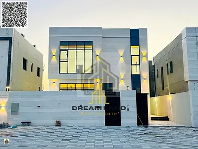 من المالك مباشر شامل رسوم التملك فيلا من أفخم فلل عجمان بناء وتشطيب شخصي سوبر ديلوكس ومساحة بناء وغرف كبيرة جدا تملك حر