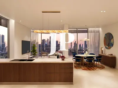 Waterfront 1BR Apartment | Dubai Canal & Skyline View