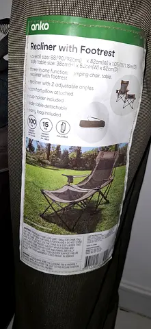 Anko Recliner Camping Chair