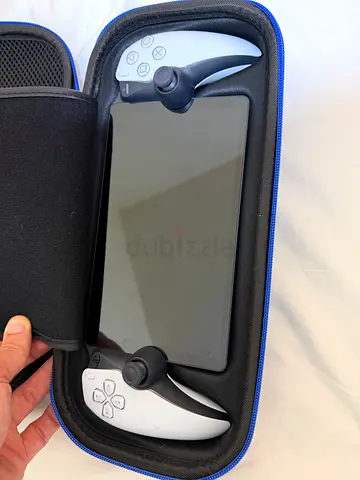 Portable handheld gaming tablet with detachable controllers (used)