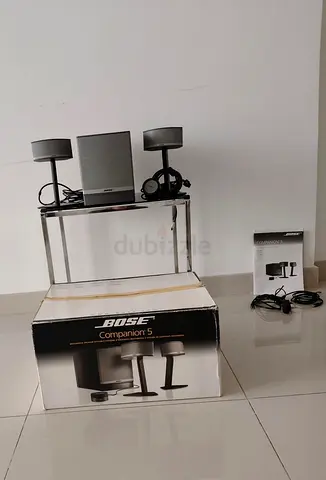 Bose multi-media speakers in original pack, with all cables & data sheets