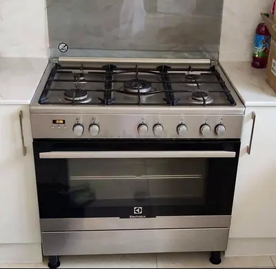 Free Delivery- Electrolux 2in1 TOP Gass Oven Electric Cooking Range 90x60 CM