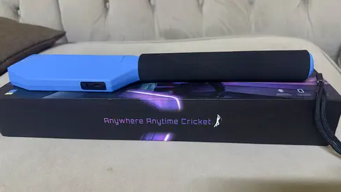 Portable Electronic Cricket Bat Trainer - Lightweight, Ready to Use