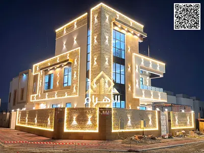 Villa (corner) (with pool) | Ajman | Al Helio 2 area | 5 rooms, majlis, 2 halls, pool and roof | Freehold | Price includes registration fees, water an