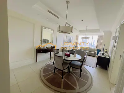 Burj & Fountain View | Branded Kempinski 1BR Hotel Apt | Fully Furnished | Downtown
