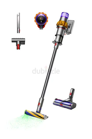 Dyson V15 Detect™ Extra Cordless Vacuum – Yellow / Nickel – UK Version 🇬🇧