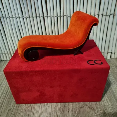 Rare Authentic Christopher Guy Official Miniature Chaise Lounge Collectible - Mirdif