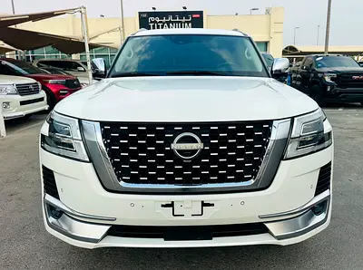 نيسان بترول بلاتنيوم فل V8 خليجي Nissan Patrol LE Platinum 2022 GCC Specs