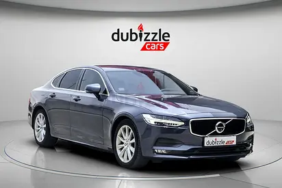 AED 760/month | 2019 Volvo S90 T5 FWD Momentum | GCC Specs | Ref#501757