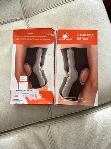Sunorthotech Elastic Knee Support Braces Set of 2