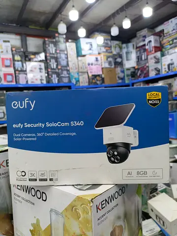 eufy Security SoloCam S340 Dual Camera Solar Powered