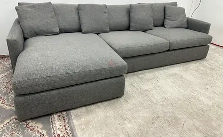 Amazing condition crate&barrel lshape sofa