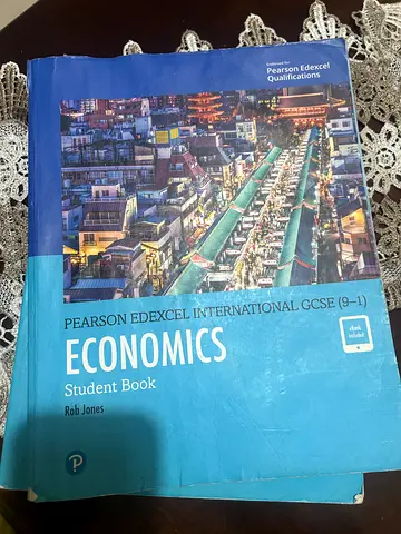 Pearson Edexcel International GCSE (9–1) Economics Student Book – AED 100