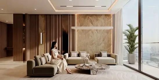 Furnished Studio | Binghatti Luxuria | Skyline & Marina Views