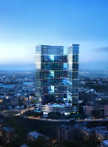 شقة بغرفة نوم واحدة | بن غاطي سكاي تراسيز | إطلالات على وسط المدينة والمارينا
