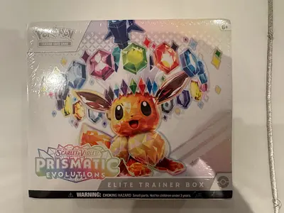 Pokemon Prismatic Evolutions Elite Trainer Box ETB