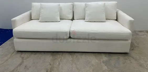 Still brand new crate&barrel three seater sofa