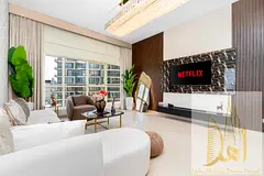 Modern 1BR | Road View | Dana Tower, JVC