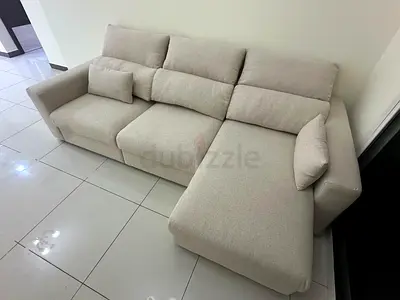 Perfect Condition Ikea Eskelstuna Sofa Bed with Storage beige