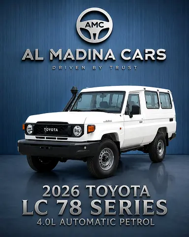 2026 Toyota Land Cruiser 78 series 4.0L Automatic petrol