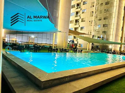 Chiller Free Luxury 1BR one Car Parking Balcony Wardrobes With All Amenities Free
