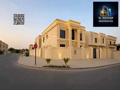 Corner villa, two floors and a roof, excellent location, includes registration, ownership and electricity fees, freehold ownership for all nationaliti