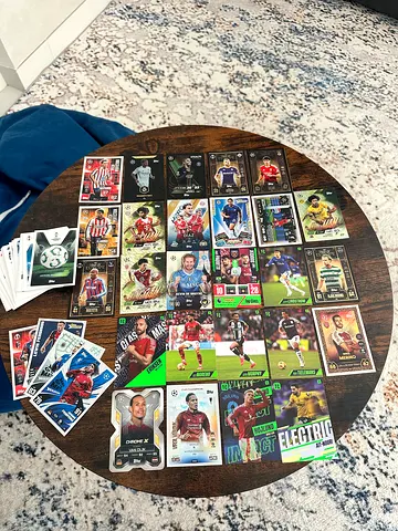 Football collection cards