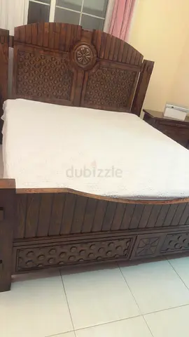 Wooden King Size Bed