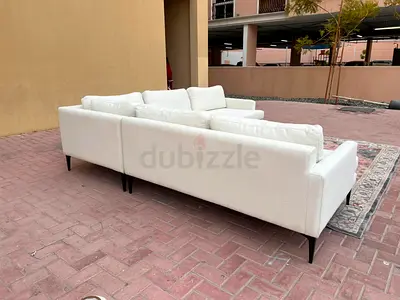 West Elm Andes Corner Sofa Perfect Condition