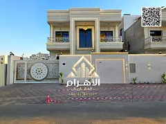 Experience luxury in Ajman's most prestigious area! This distinctive 2-story villa, including regist