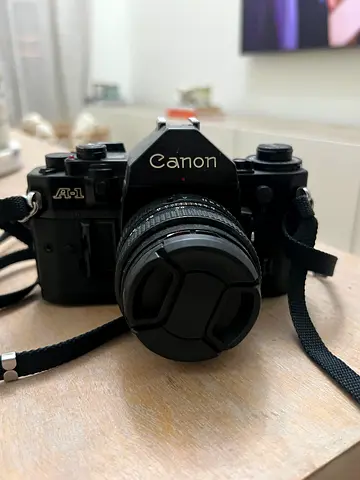 Canon A1 Program 35mm SLR with 50mm Lens (Used)