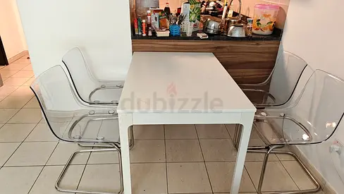 Dinning table with chair