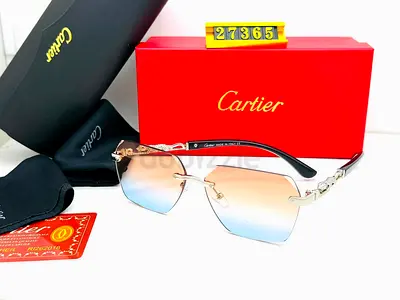 Cartier framless clean glasses with box