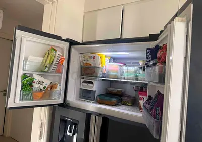Hitachi 4 Doors Refrigerator / Freezer - Good Working Condition