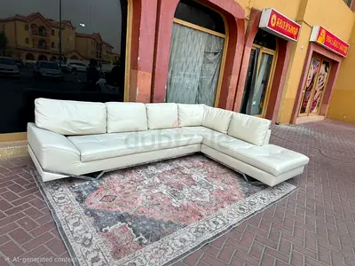 Rochebobois High Quality Pure Leather Sofa