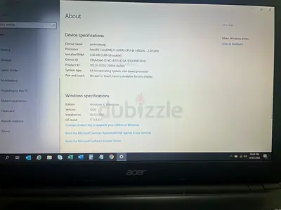 Acer laptop i5 processor 4 GB ram in usable conditional