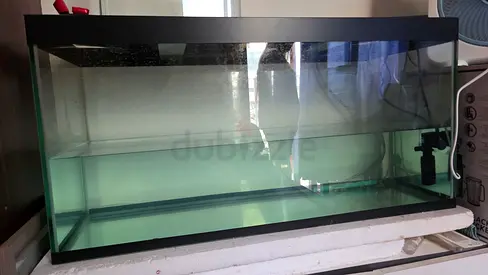 Glass Aquarium Fish Tank with Black Trim