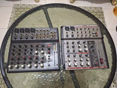 Non Working two mixer Behringer and Phonic for sale